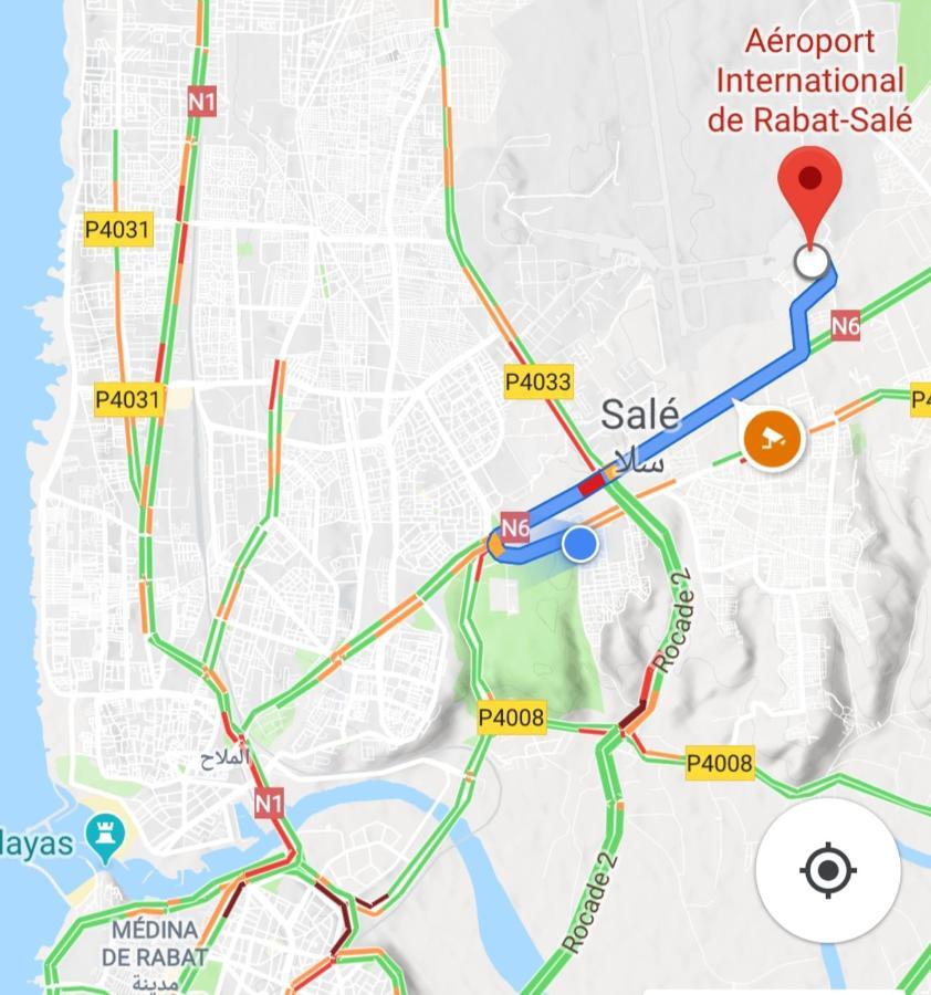 Appart 5Min De L'Aeroport & Tramway Salé Kültér fotó